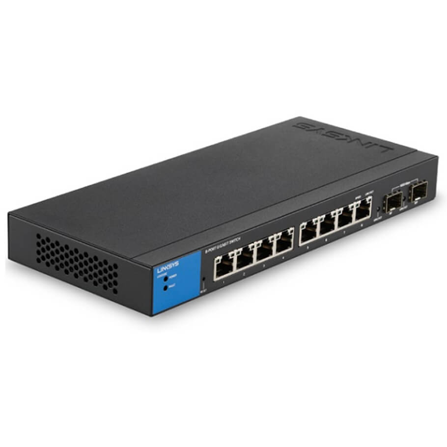 8-Port Managed Gigabit Ethernet Switch LINKSYS LGS310C
